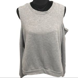 Forever 21  Cutout Shoulder Sweatshirt.